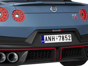 Nissan GT-R Nismo 2024 3D Model