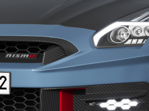 Nissan GT-R Nismo 2024 3D Model