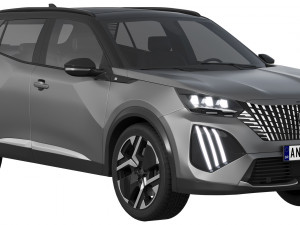 Peugeot e-2008 2024 Model 3D