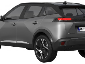 Peugeot e-2008 2024 Model 3D