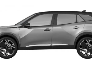 Peugeot e-2008 2024 3D Model