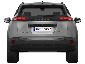 Peugeot e-2008 2024 3D Model
