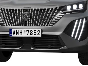 Peugeot e-2008 2024 3D Model