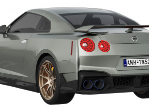 Nissan GT-R 2024 3D Model