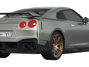 Nissan GT-R 2024 3D Model