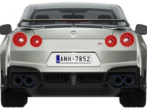 Nissan GT-R 2024 3D Model