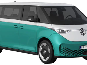 वोक्सवैगन आईडी बज़ एलडब्ल्यूबी 2023 3D मॉडल