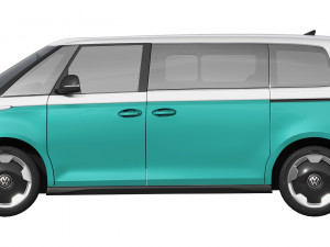 Volkswagen ID Buzz LWB 2023 3D Модель