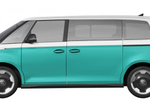 वोक्सवैगन आईडी बज़ एलडब्ल्यूबी 2023 3D मॉडल