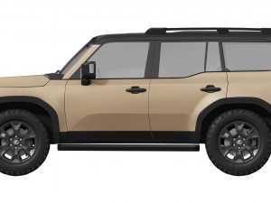 Lexus GX Overtrail 2024 3D Model
