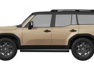 Lexus GX Overtrail 2024 3D Model