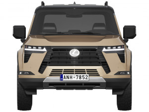 Lexus GX Overtrail 2024 3D Model
