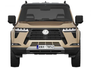 Lexus GX Overtrail 2024 3D Model