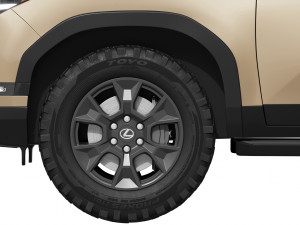 Lexus GX Overtrail 2024 3D Model