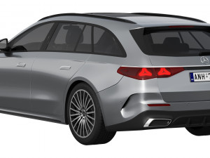 Mercedes-Benz E-Class Estate 2023 3D-Modell