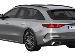 Mercedes-Benz E-Class Estate 2023 3D Model