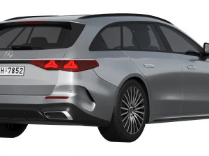Mercedes-Benz E-Class Estate 2023 3D Model