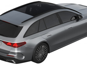 Mercedes-Benz E-Class Estate 2023 3D-Modell