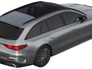 Mercedes-Benz E-Class Estate 2023 3D Model