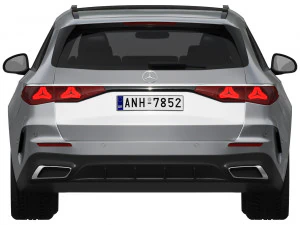Mercedes-Benz E-Class Estate 2023 3D Model