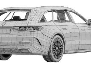 Mercedes-Benz E-Class Estate 2023 3D Model