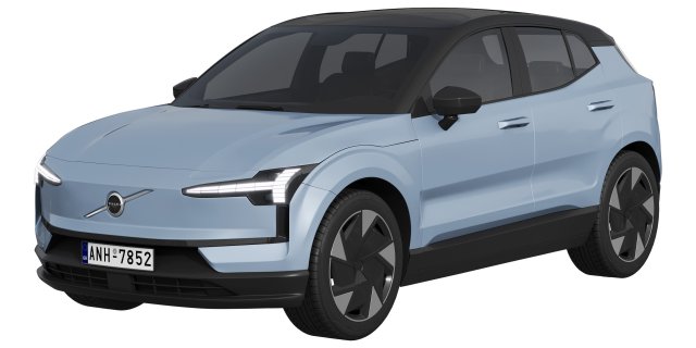 Volvo EX30 Modello 3D .c4d .max .obj .3ds .fbx .stl .blend 