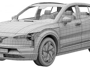 Volvo EX30 Modello 3D