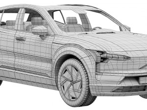 Volvo EX30 Modello 3D