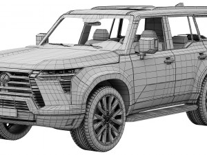 Lexus GX 2024 Modello 3D