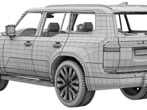 Lexus GX 2024 Modello 3D