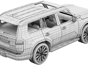 Lexus GX 2024 Modello 3D