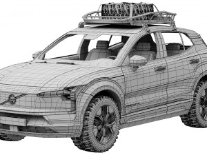 Volvo EX30 Cross Country 3D Model