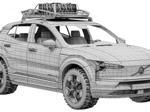 Volvo EX30 Cross Country 3D Model