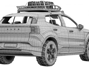 Volvo EX30 Cross Country 3D Model