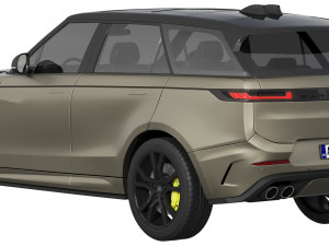 Land Rover Range Rover Sport SV 2024 Model 3D