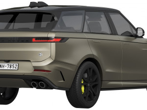 Land Rover Range Rover Sport SV 2024 Model 3D
