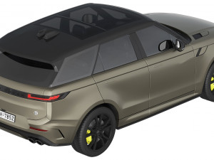 Land Rover Range Rover Sport SV 2024 Model 3D