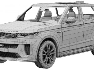 Land Rover Range Rover Sport SV 2024 Model 3D