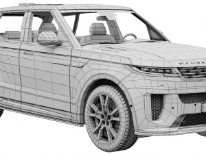 Land Rover Range Rover Sport SV 2024 Model 3D