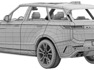 Land Rover Range Rover Sport SV 2024 3D Model