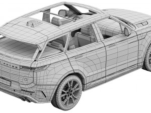 Land Rover Range Rover Sport SV 2024 Model 3D
