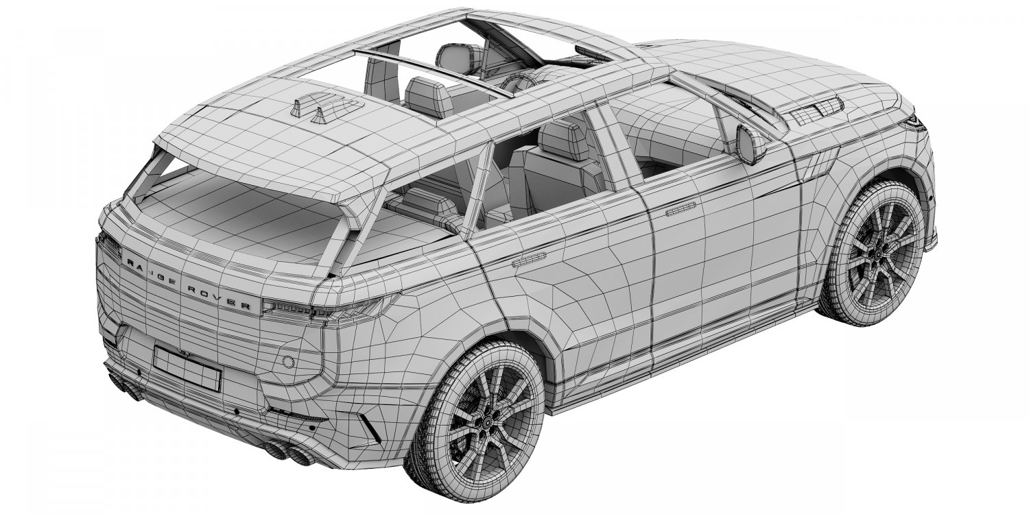 Land Rover Range Rover 2022 - Transport - 3D model