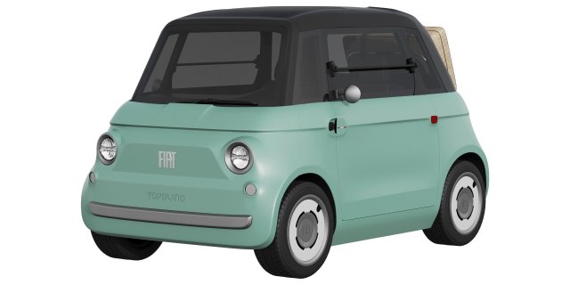 Fiat Topolino 3D-Modell .c4d .max .obj .3ds .fbx .stl .blend 
