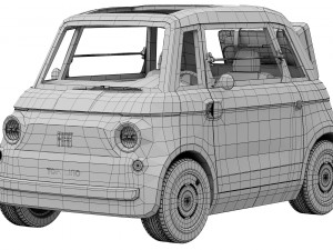 Fiat Topolino 3D-Modell