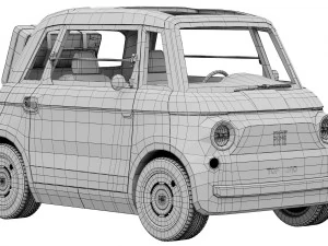 Fiat Topolino 3D Model