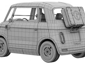 Fiat Topolino 3D-Modell