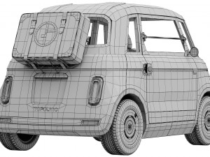 Fiat Topolino 3D-Modell