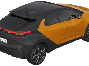 Toyota C-HR 2024 3D मॉडल