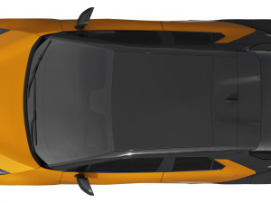 Toyota C-HR 2024 3D मॉडल