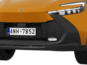 Toyota C-HR 2024 3D मॉडल